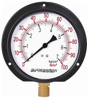 Commercial MS Case Pressure Gauge