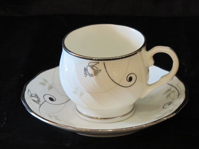 CUP SAUCER 6+6 PRATIBHA D-803