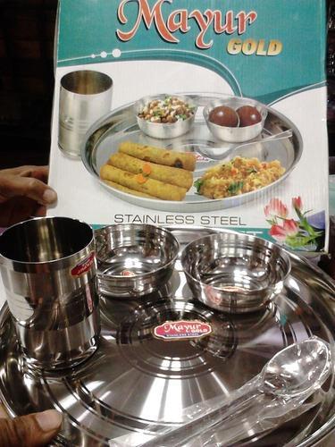 Stainless Steel Designer Dinner Set, for Boiler Plate, Container Plate, Flange Plate, Ship Plate