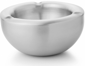 Rond STAINLESS STEEL DOUBLE WALL ASHTRAY