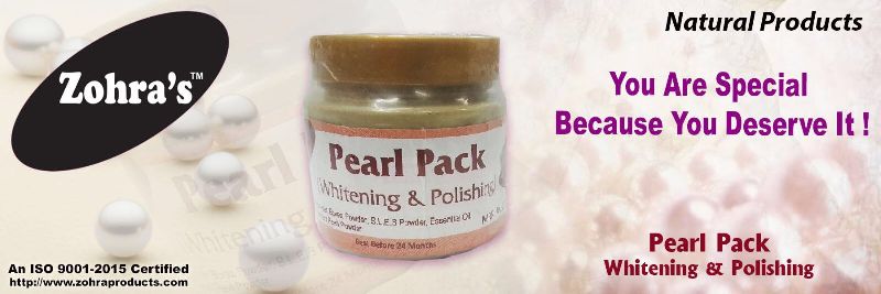 Zohras Pearl Face Pack, for Parlour, Personal, Feature : Fighting Acne