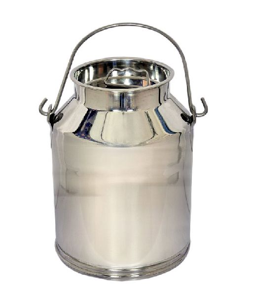 Steel milk can