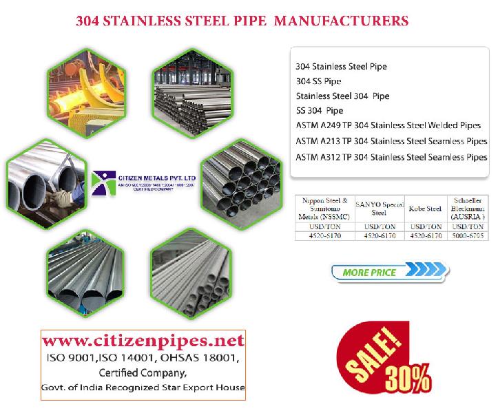 304 Stainless Steel Pipe