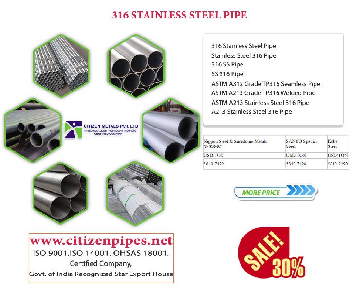 316 stainless steel pipe