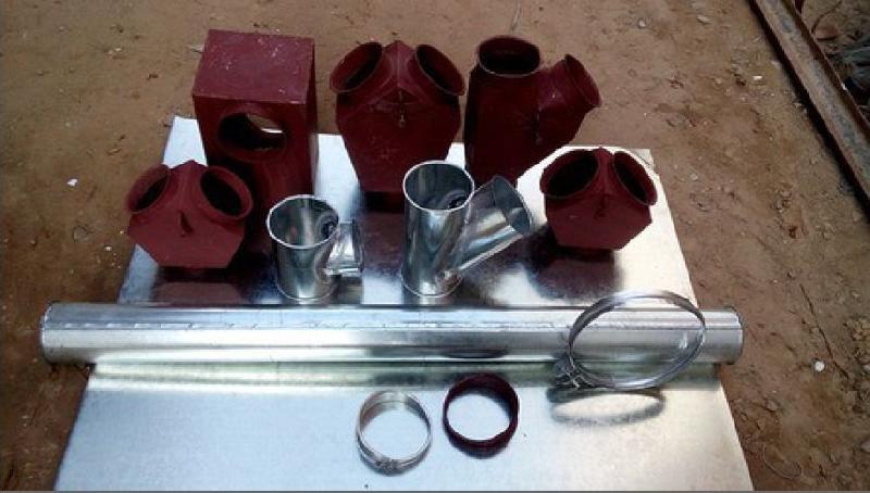 Pneumatic Duct Fitting Components
