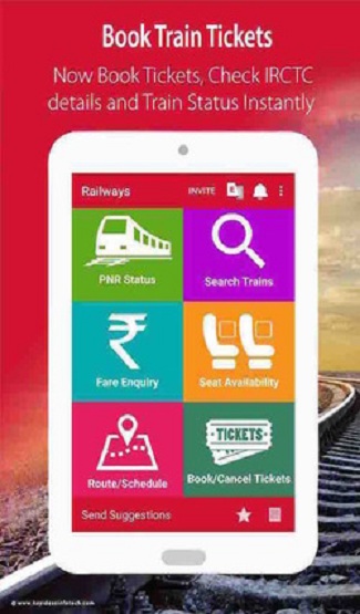 Indian Railway IRCTC App