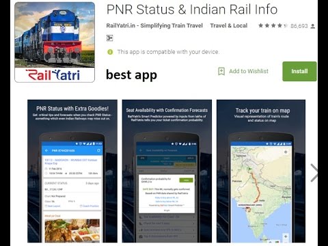 Indian Railway - IRCTC APP