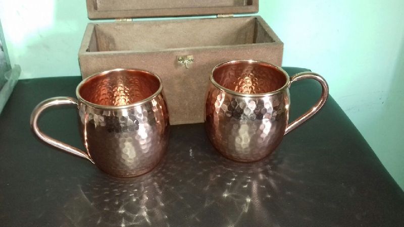 JM Copper Mugs, for Drink, Size : 16 oz