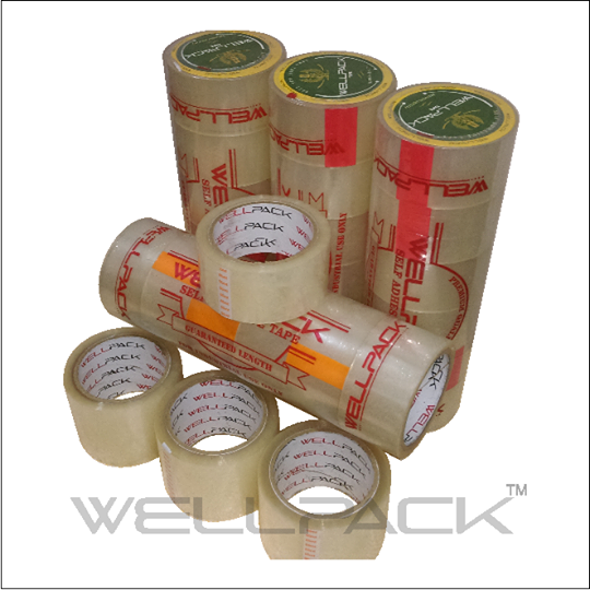 Bopp Self Adhesive Tapes by Wellpack Polyplast Industries, BOPP Self Adhesive Tapes ID 2507877