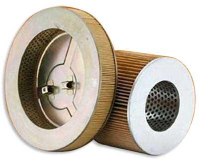 Air Filter Flat Cylindrical