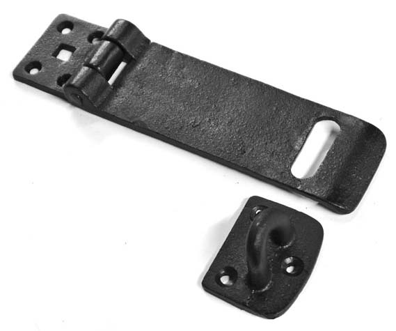 Steel Hasp and Staples