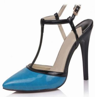 Red Sole Slingback High Heel Girls Sandals