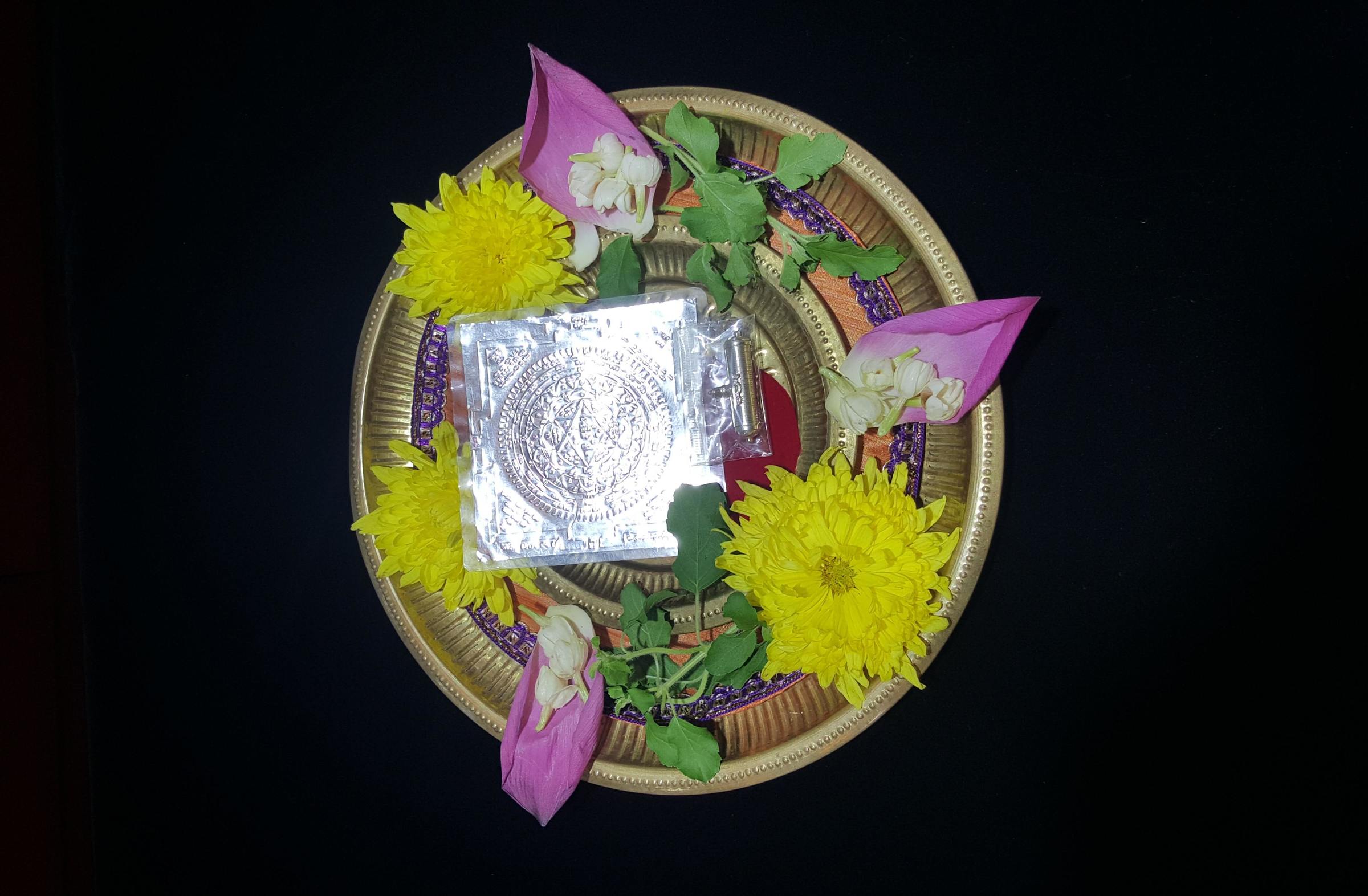 Silver Sudarshan Kavasa Raksha