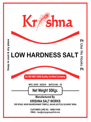 Pure Salt ( Low Hardness Salt )