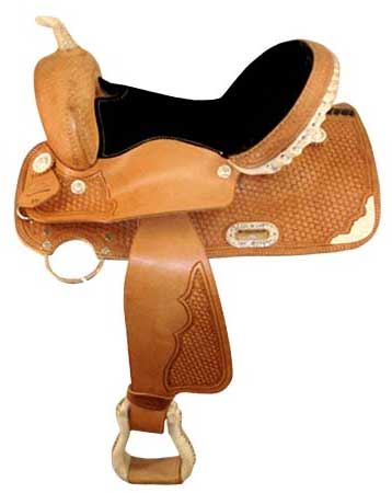 GI WS 003 Western Saddle, Feature : Abrasion-Resistant
