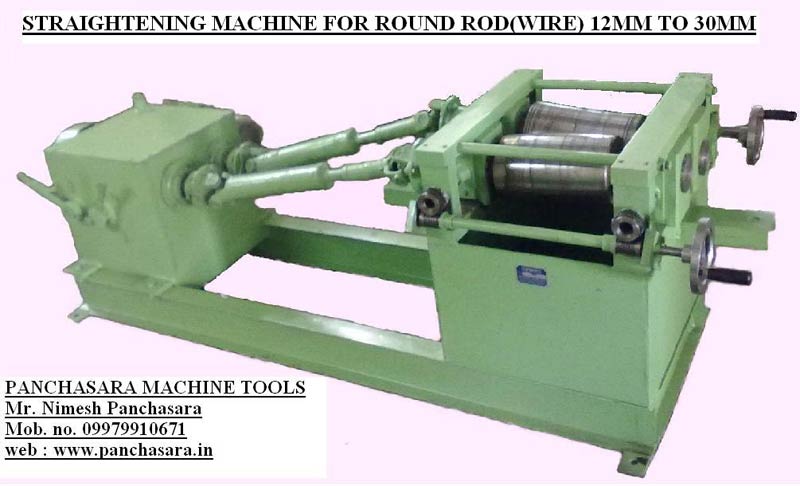 Heavy Round Wire Straightening Machine