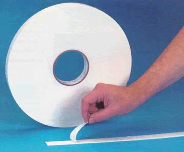 Polyimide Double Sided Foam Tape, for Bag Sealing, Carton Sealing