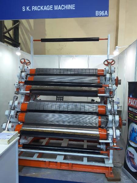 DOUBLE PROFILE SINGLE FACER CORRUGATION MACHINE (SKD)