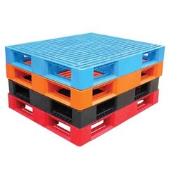 Plastic pallets, Size : MM: 900 x 900 x 80