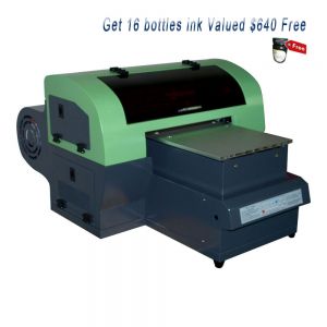 A3 Size Calca DFP1800U LED White Ink UV Flatbed Printer