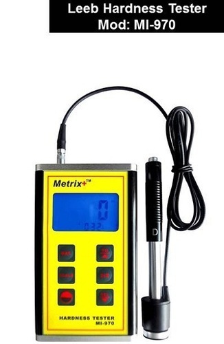 Metrix Leeb Hardness Tester, Model Number : MI-970