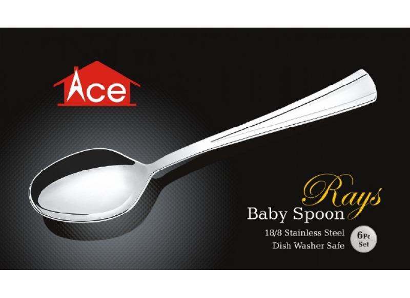5303 Ace Ray's Baby Spoon 6 Pc. Set