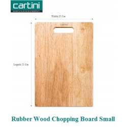 7251 Cartini Rubberwood Chopping Board Small