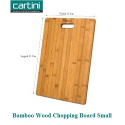 7253 Cartini Bamboo Wood Chopping Board Small