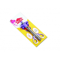 9101 Ace Electronic Gas Lighter with Free Glare Kids Scissors Gadgets