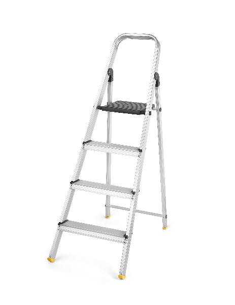 Bonita 4 Step Ladder Securestep (Black Colour)