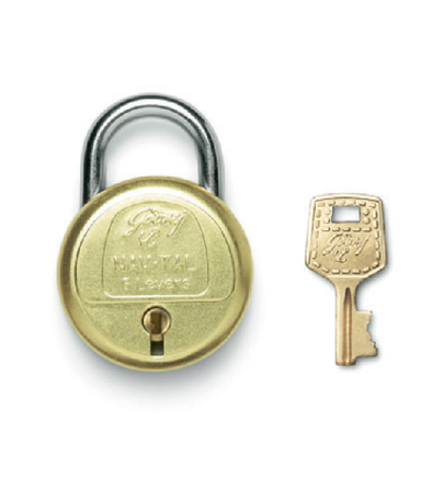 Godrej Nav-Tal Lock 5 Lever with 3 keys