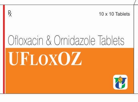 Uflox-OZ Tablets, for Clinical