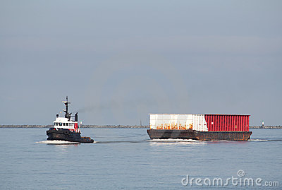 Tugboat and barge charter