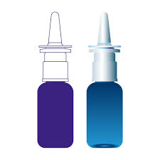 nasal spray container