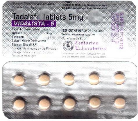 Vidalista - 5 Tablets