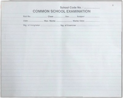 School Answer Sheet Printing Services
