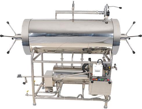 Horizontal Cylindrical High Pressure Steam Sterilizer-Manual