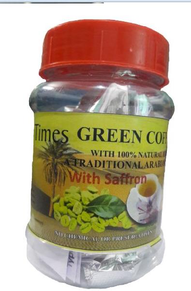 TIMES Green Coffee, for HUMAN CONSUMPTION, Plastic Type : PET JAR