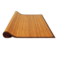 Bamboo Floor Mat, Size : Double