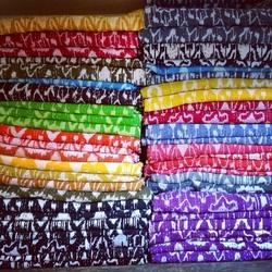 Multicolor Ikat Bed Cover