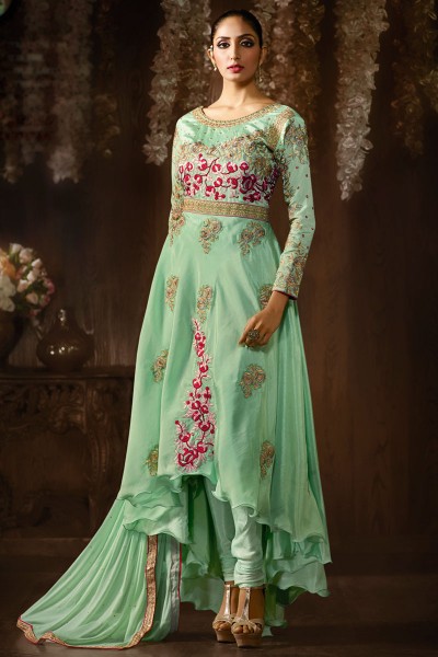 Georgette Churidar Suits