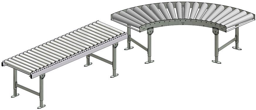 Gravity Roller Conveyors