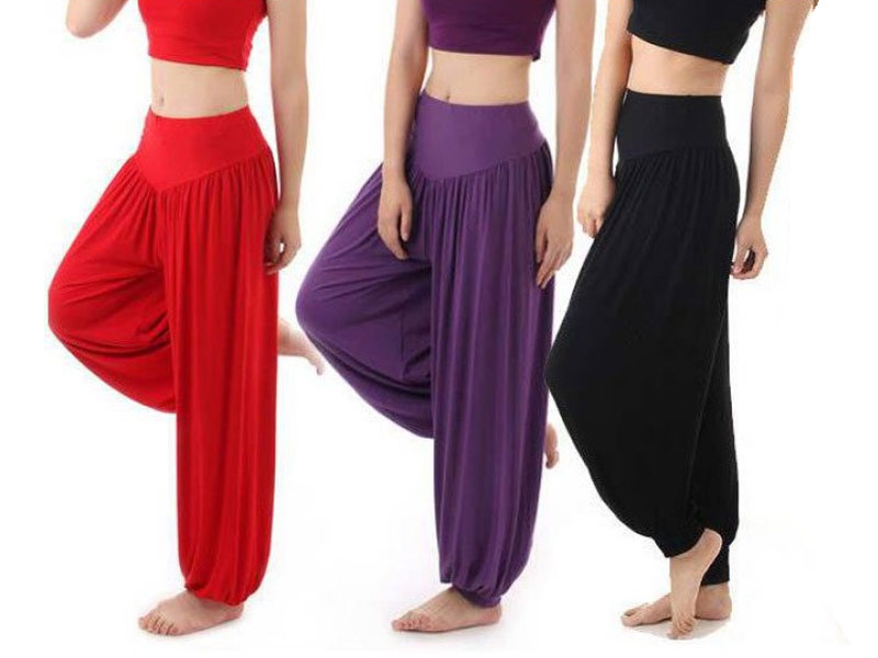 Ladies Cotton Printed Harem Pants, Size: S-XXL