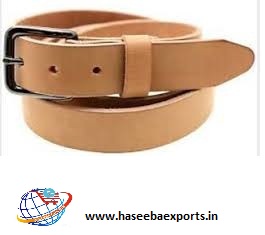 Haseeba men leather belt, Color : White Black Brown