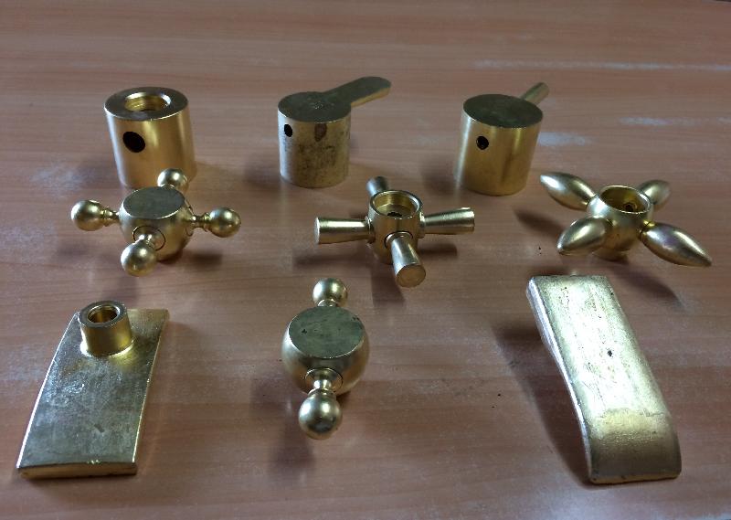 Brass Cross Handles