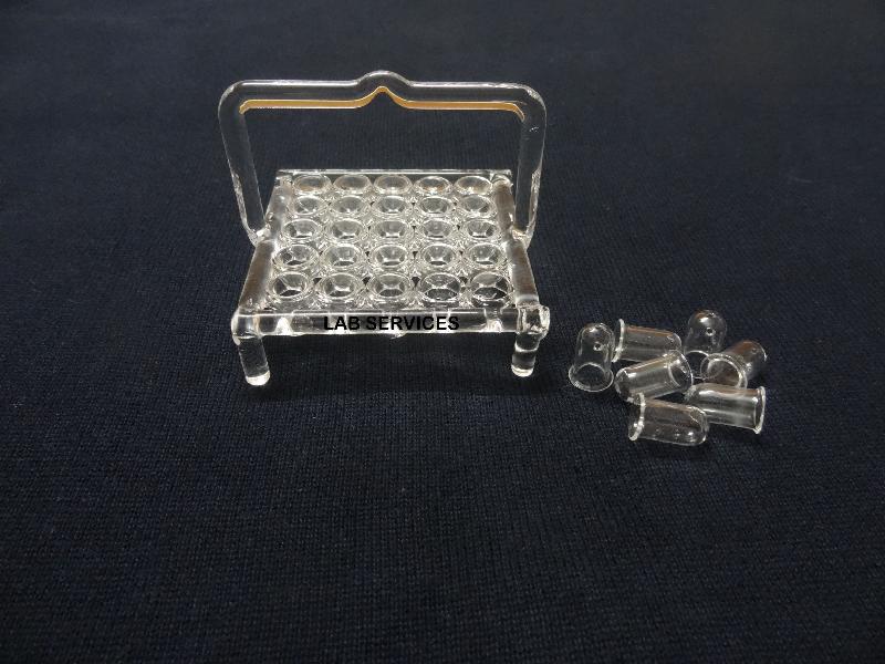 Quartz Parting Tray with Replaceable Thimbles