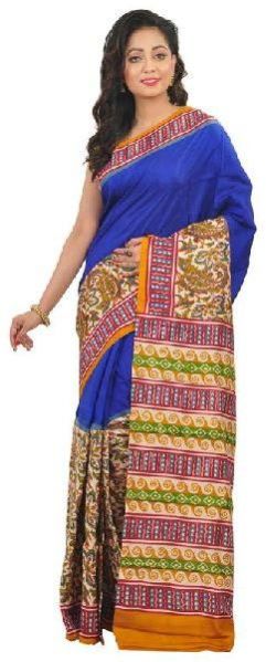 Pure Silk Printed Handloom Sarees