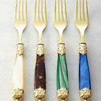 Acrylic Handle Cutlery Set