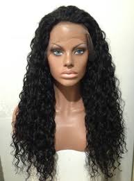 Half Lace Curly Hair Wig