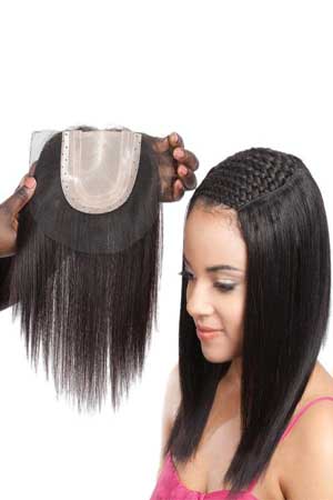 Weave Lace Closure, for Parlour, Personal, Style : Wavy